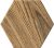 Arté Burano Wood HEX 11x12,5 Csempe