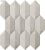 Domino Dover Grafit mozaik 29,1x26,5 matt