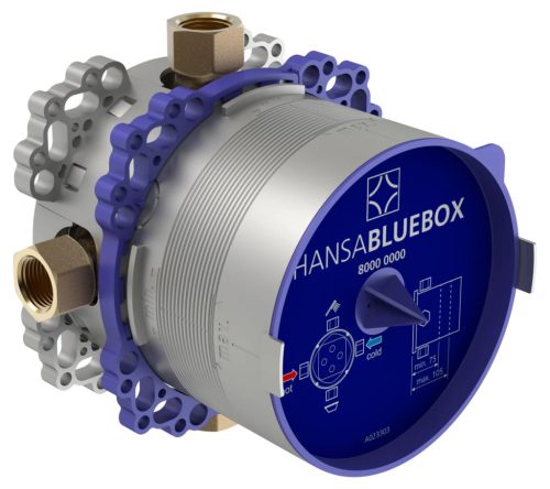 HANSABLUEBOX UP beépítőkészlet kád- és zuhanyszerelvényekhez, G1/2