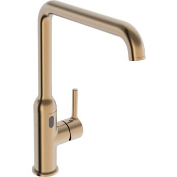   HANSAVANTIS Style Hybrid 5421220981 érintésmentes konyhai csaptelep, Bluetooth, szálcsiszolt bronz