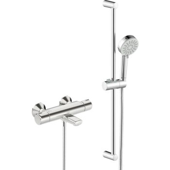   HANSA BASIC Kádtermosztáttal- és zuhanyszerelvény zuhanyrúddal 55162131