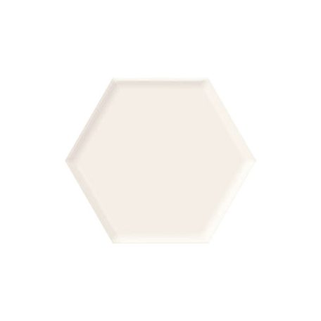 Paradyz Classica Ideal Heksagon White Struktura 19,8x17,1 Csempe