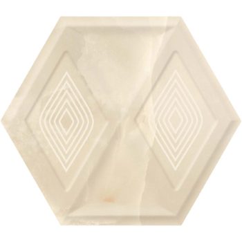 Paradyz Classica Illusion Beige Heksagon Struktura Połysk 19,8x17,1 Csempe   Paradyz Classica Illusion Beige Heksagon Struktura Połysk 19,8x17,1 Csempe