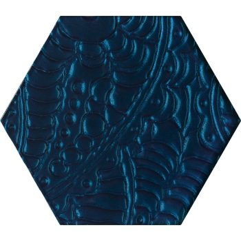 Paradyz My Way Urban Colours Blue Inserto Heksagon 19,8x17,1 Decor   Paradyz My Way Urban Colours Blue Inserto Heksagon 19,8x17,1 Decor