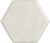 Paradyz My Way WOODSKIN Grys Heksagon STR A 19,8x17,1 Csempe