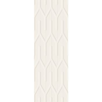 Paradyz Nightwish Bianco STR B 25x75 Matt csempe