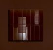 Tubadzin Groove Brown 2 STR 29,8x7,8x1cm fényes csempe