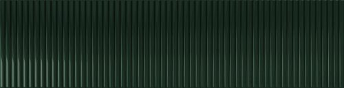 Tubadzin Groove Green 1 STR 29,8x7,8x1cm fényes csempe