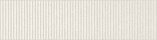 Tubadzin Groove White Sugar 1 STR 29,8x7,8x1cm fényes csempe
