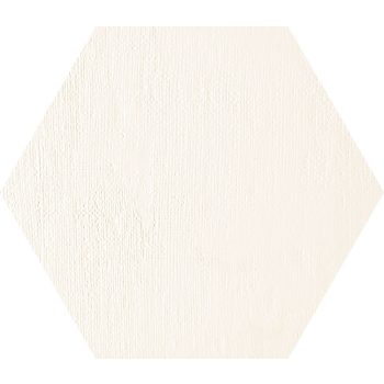 Tubadzin Mild Garden White Hex 22,1x19,2 dekor
