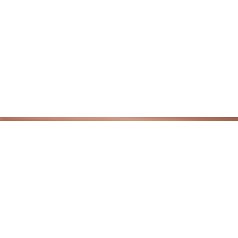 Tubadzin Steel Copper 4 119,8x2,3 Fali Lisztelló