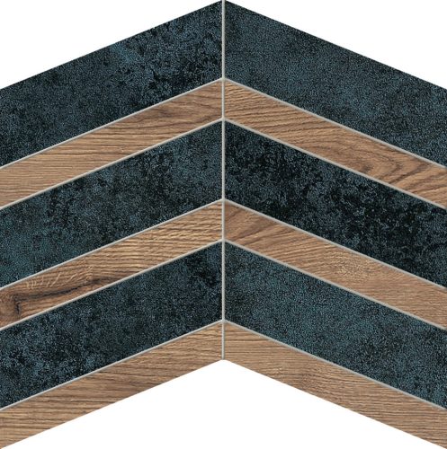 Tubadzin Torano anthrazite 29,8x24x0,8 Padló Mozaik