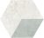 Tubadzin Torano hex 2 34,3x29,7 Mozaik