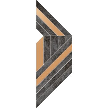  Tubadzin Sedona B 38x18,9 Fali Mozaik